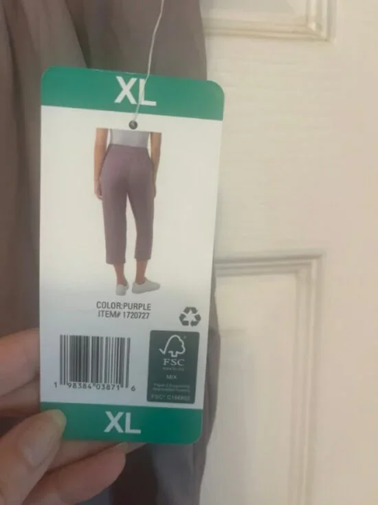 32 Degrees Women’s Pants XL Brown NWT  - B120 - Picture 2 of 5